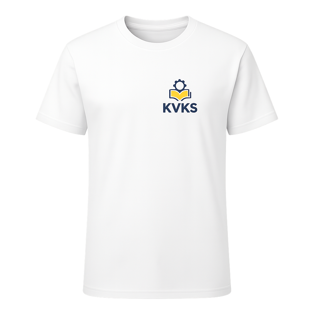 T-Shirt Putih "Shine With Skills"